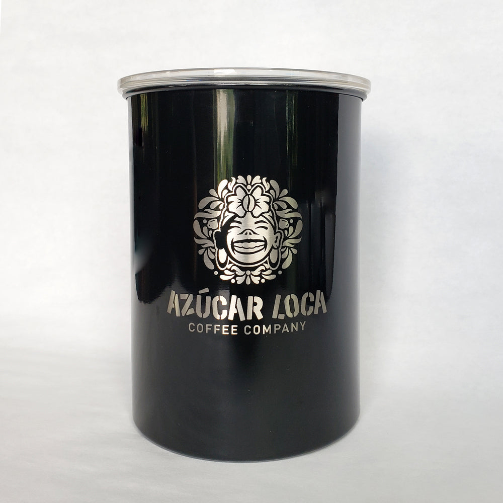 Azúcar Loca Coffee Canister
