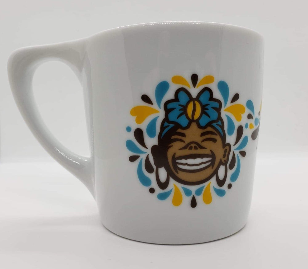 Coffee makes everything better - Cachita Ergonomic Logo Mug