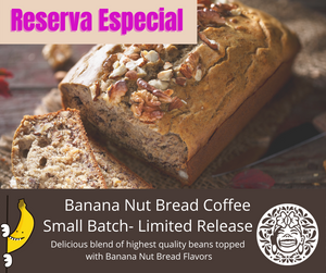 BNB:   Banana Nut Bread Coffee