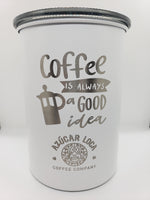 Azúcar Loca "Coffee is always a good idea" Canister
